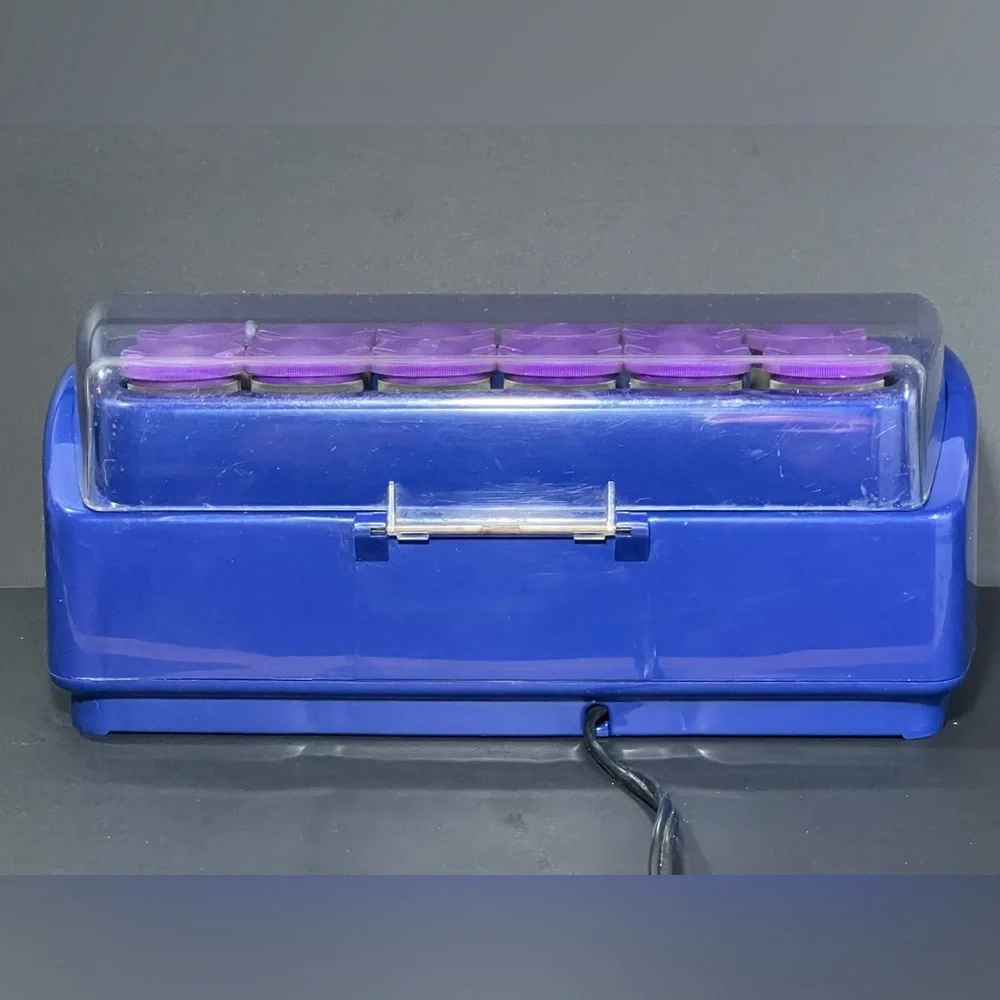 Conair Curl Innovation HS33R 12 Jumbo 1.5 inch Hot Rollers Clips Curlers WORKS - Picture 11 of 16